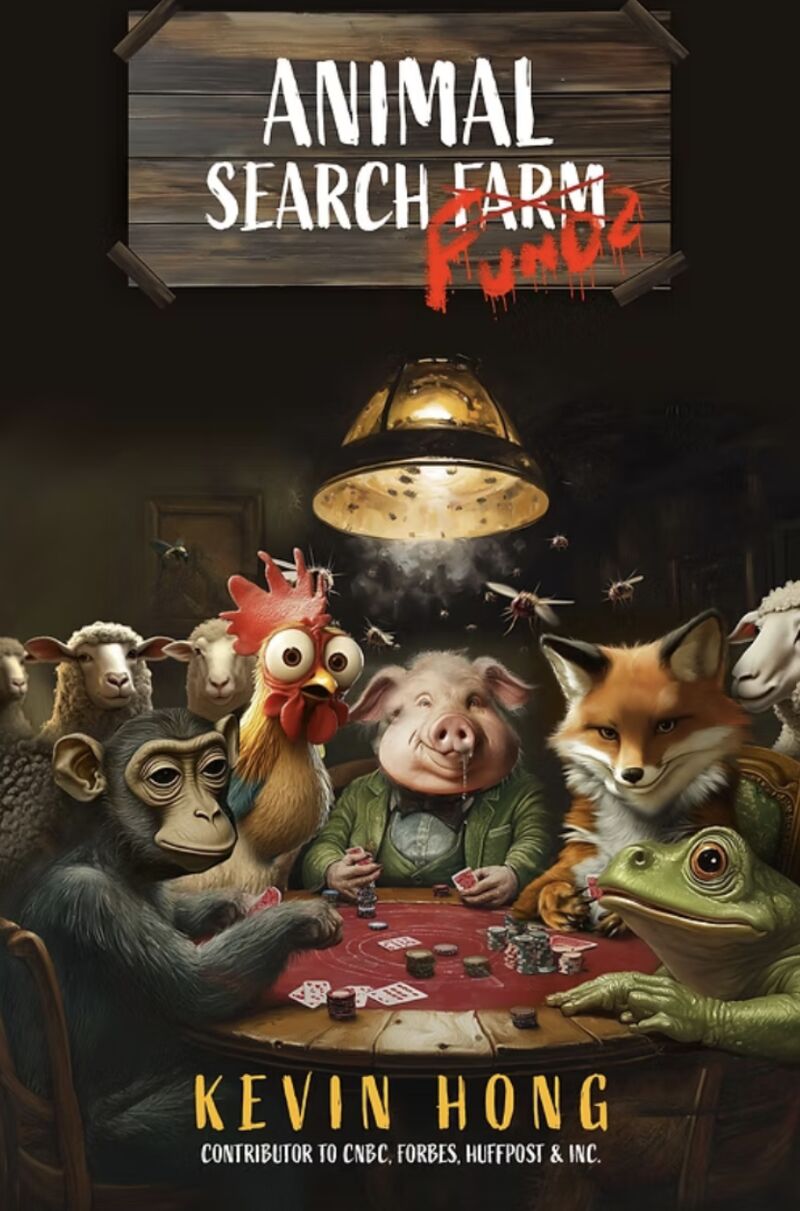 Animal Search Farm book cover by Kevin Hong